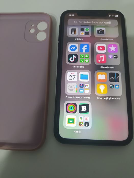 Vând iPhone 11 ,  128GB
