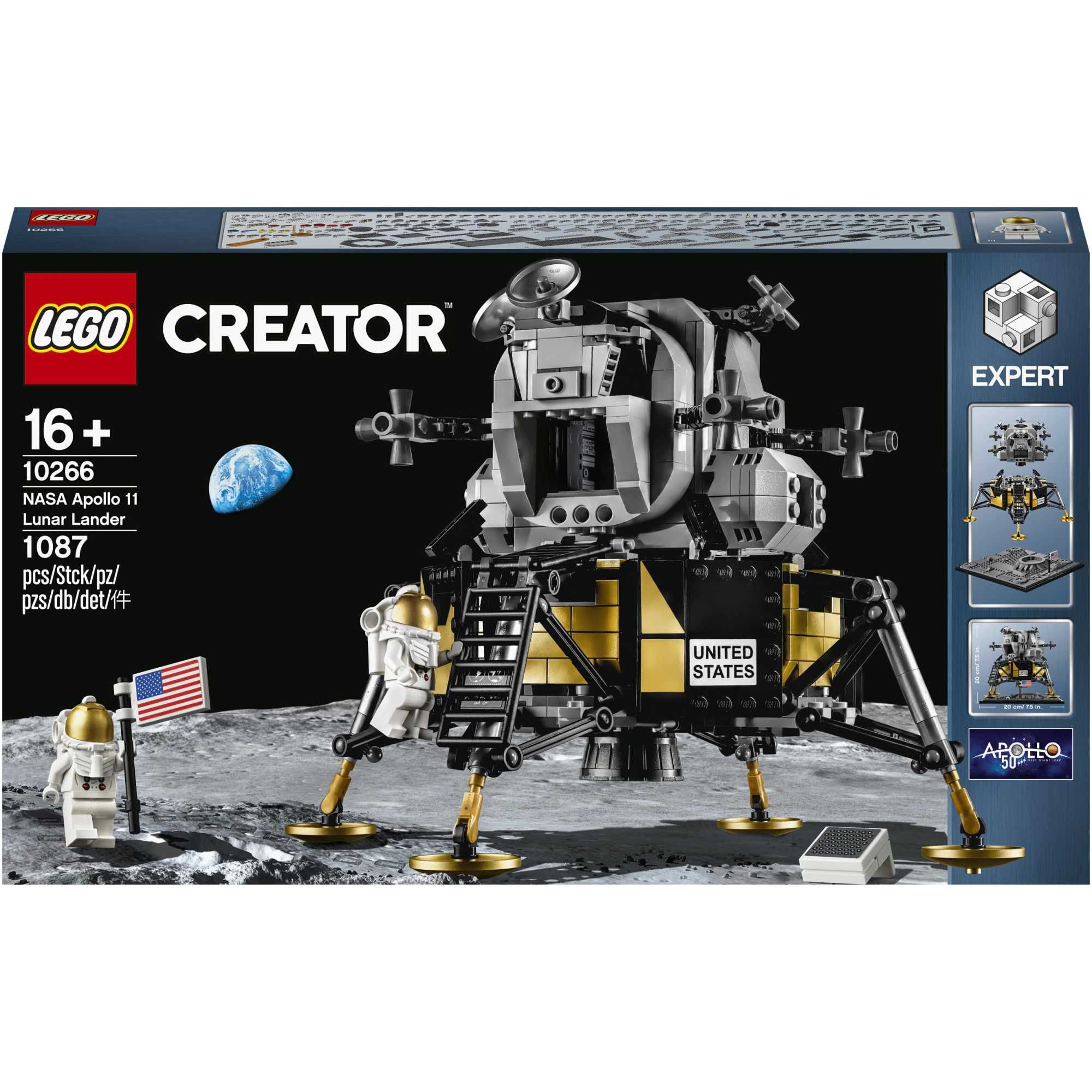 LEGO® Creator Expert 10266 - Лунен модул NASA Apollo 11