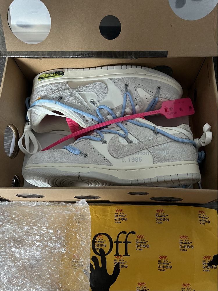 Nike x off white „lot 38”