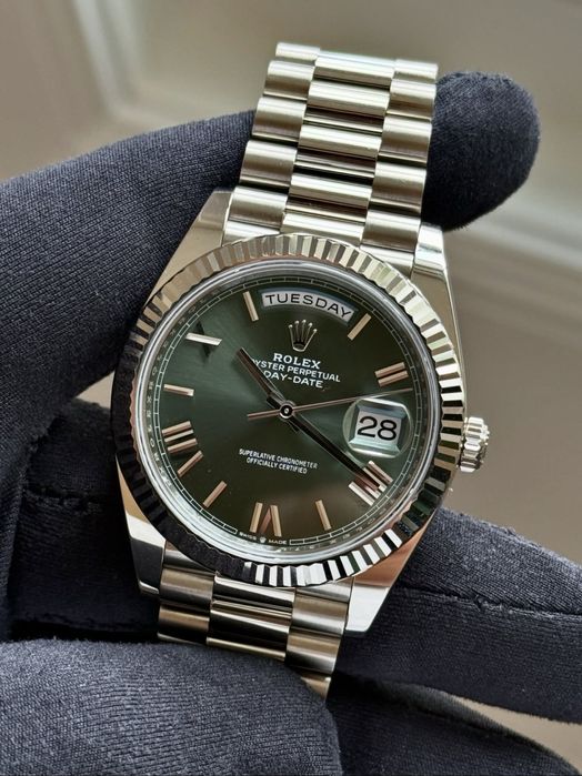 Rolex Daydate Olive dial 40,mm