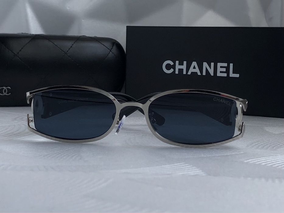 Дамски слънчеви очила кръгли овални елипса 2 цвята златни сребърни