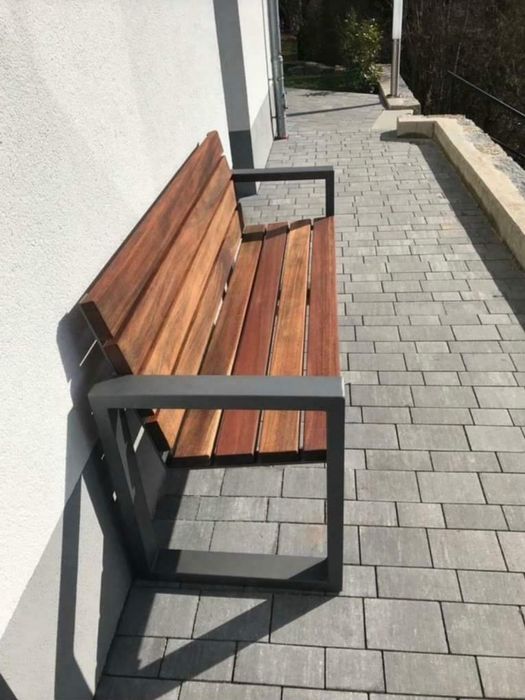 Executam mobilier urban băncuțe si coșuri de gunoi diverse modele