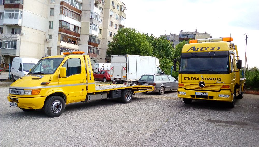 Превоз на автомобили ПЪТНА ПОМОЩ Разград,автовоз,Лебедка