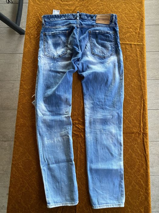 Dsquared2 denim ripped jeans blugi