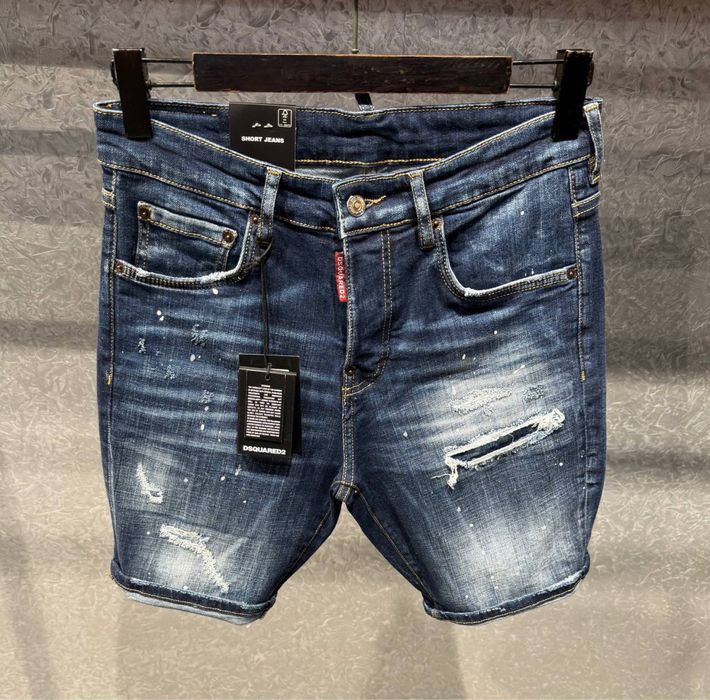 Най-висок клас мъжки къси дънкови панталони Dsquared2