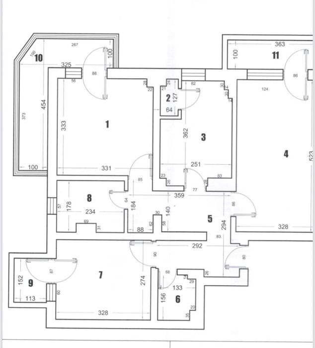 Apartament 3 camere Gradina Botanica