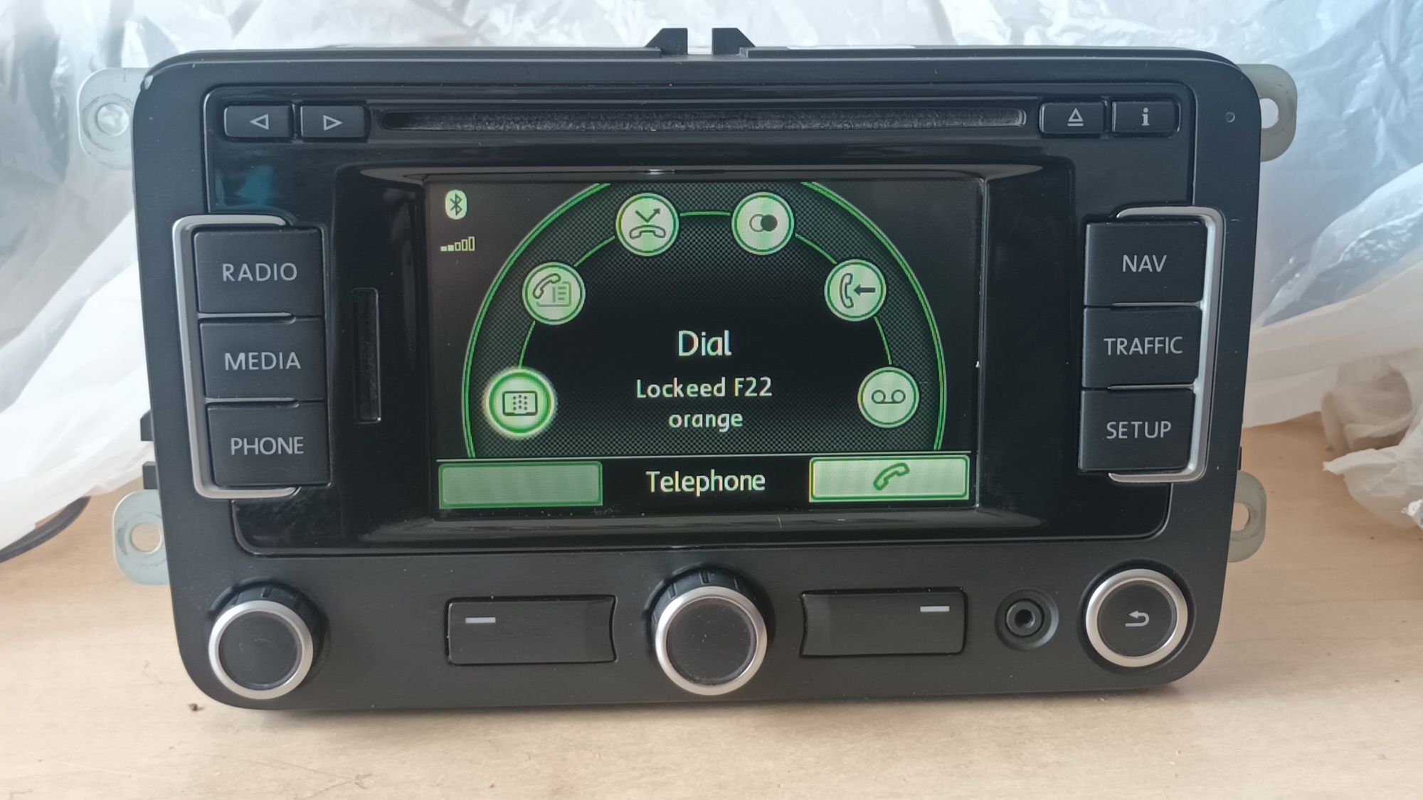 VW RNS 315 Radio CD Navi Bluetooth VW Transporter T5 Passat Octavia