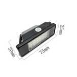 LED Плафони за номер Peugeot 207 ,307, 308, C3 C4  и мн др. Без грешки