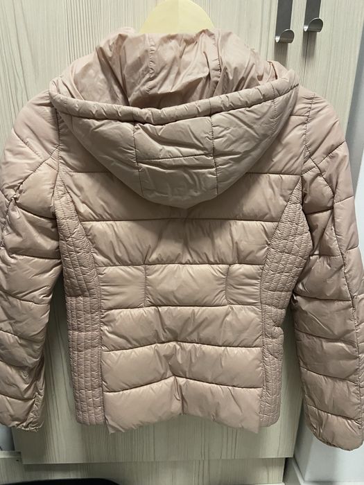 geaca dama roz prafuit/ bej