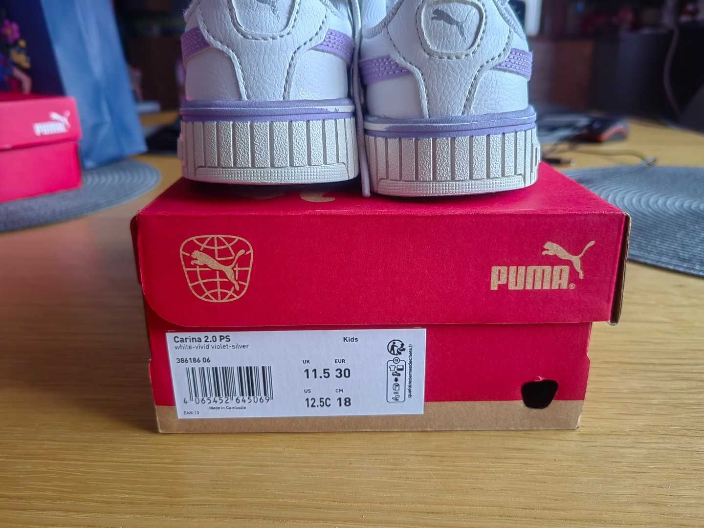 Детски маратонки Puma, без забележки.