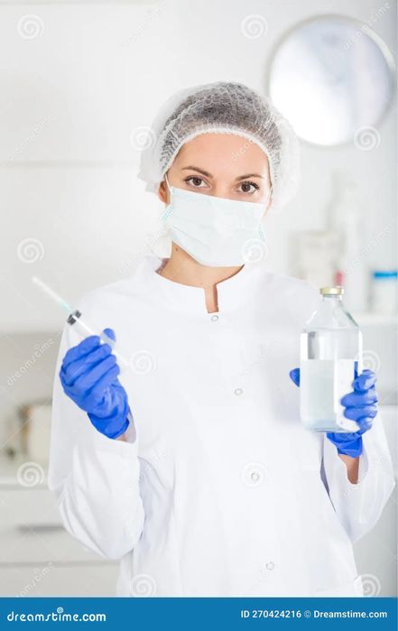 Медсестра на дом. Укол и систем