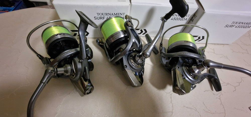 3-броя DAIWA Tournament SURF 4500 QDA