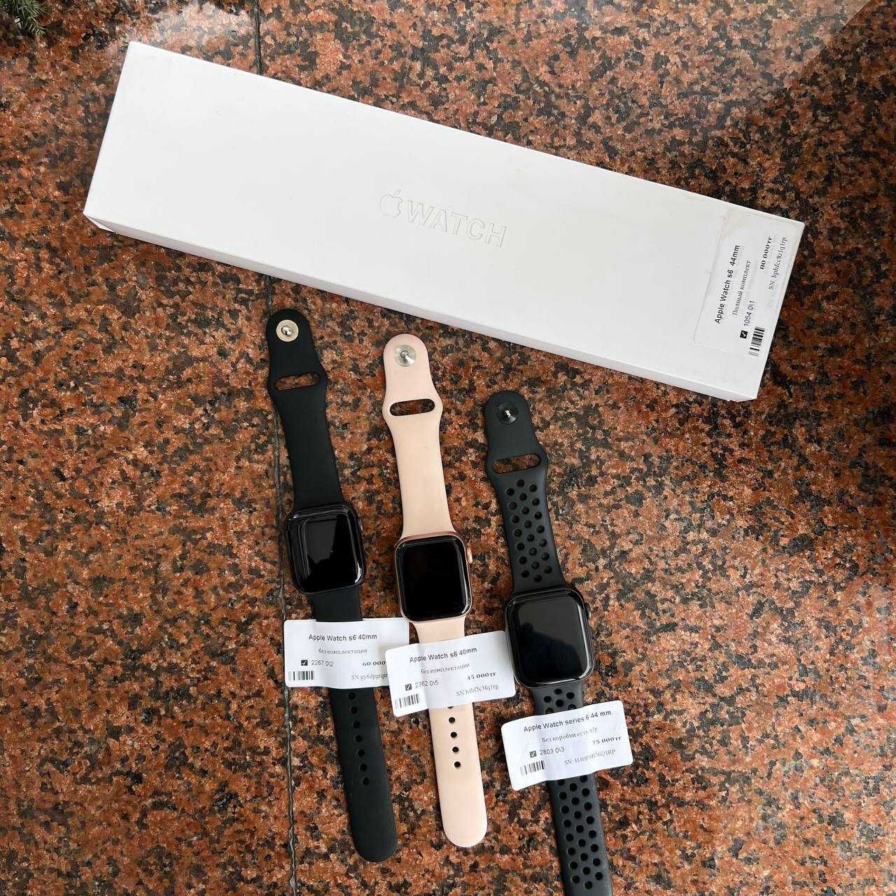 Apple Watch 6 40-44mm по скидочной цене в отличном состоянии /Ломбард