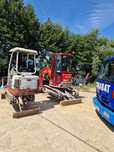 Mini excavator Takeuchi, Yanmar și Nissan Athleon basculabil 3,5 t