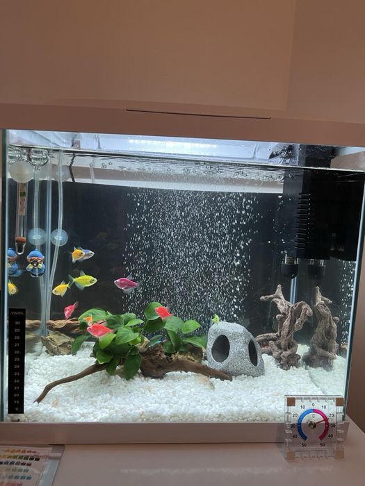 Аквариум 45 литра нов в гаранция