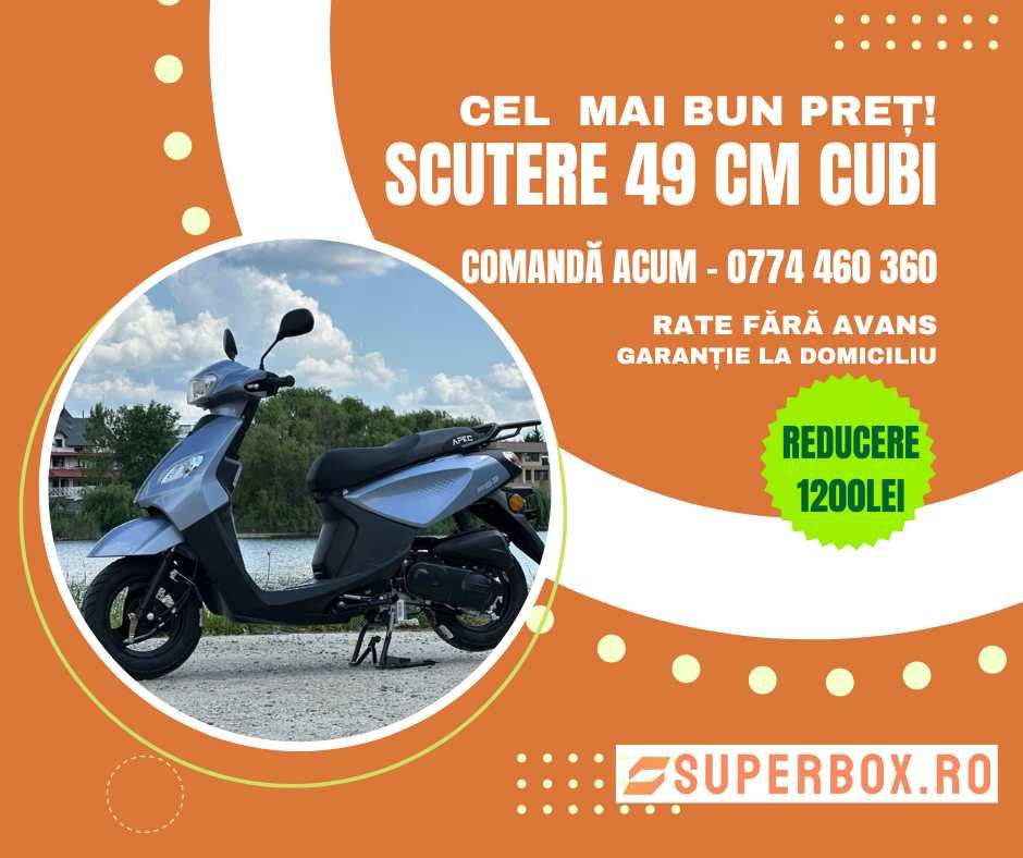 Scutere pe benzina, Delivery - SUPERBOX PS3, Permis A1 sau B, 49 cc