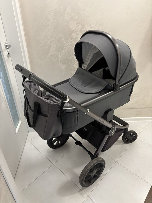 Бебешка количка 2в1 Quick 4.0 Iron Graphite - Muuvo
