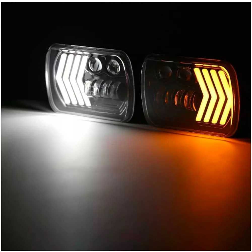 Комплект ляв и десен LED фар/лампа/халоген 5x7", 12V-24V