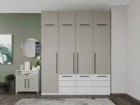 Dulap Inalt Casmir / Alb 2m Soares