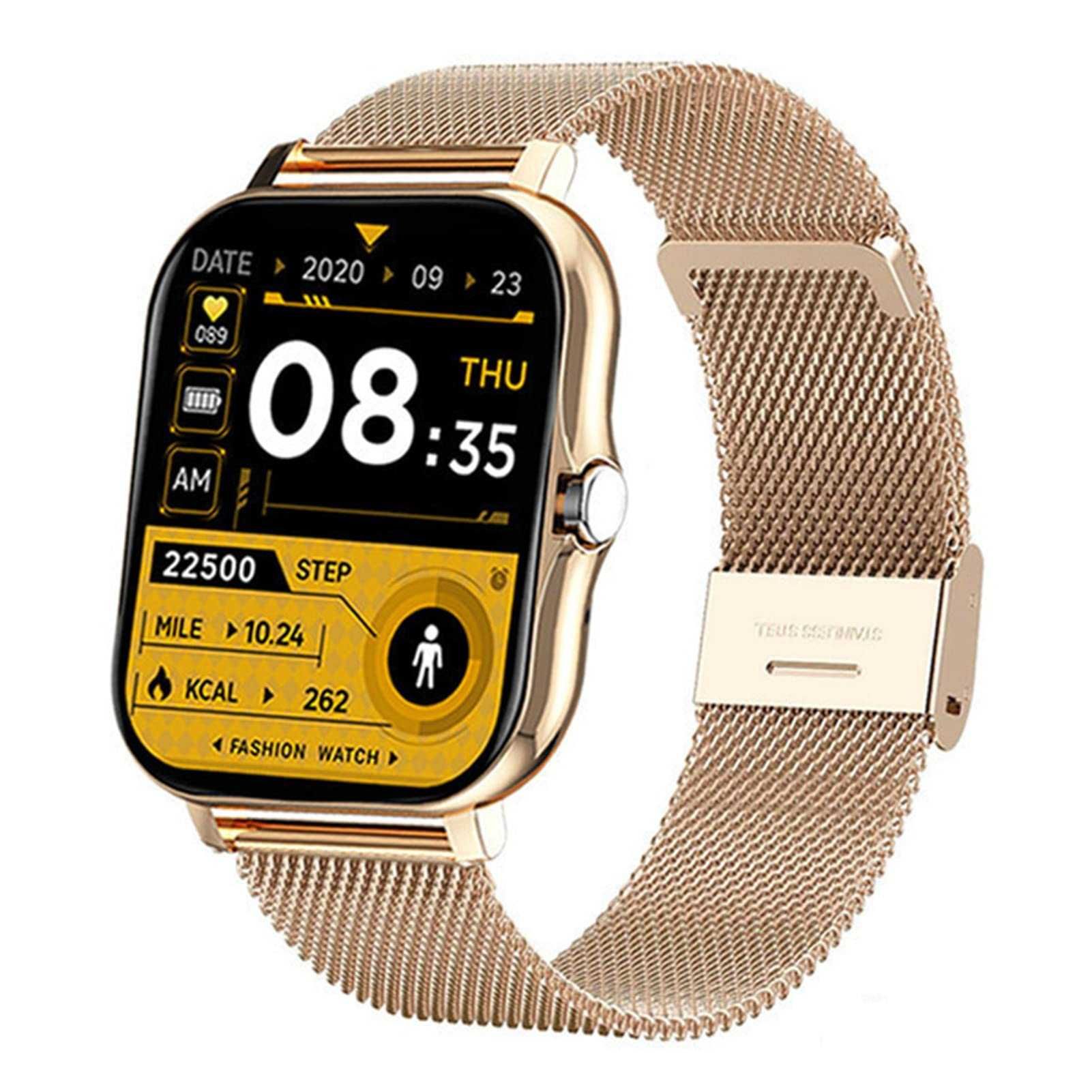 Ceas smartwatch fitness tensiometru masurare puls ritm cardiac oxigen