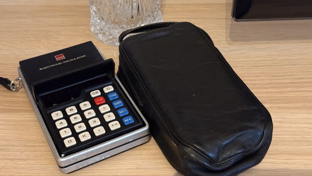 Calculator buzunar Sharp EL 814 led