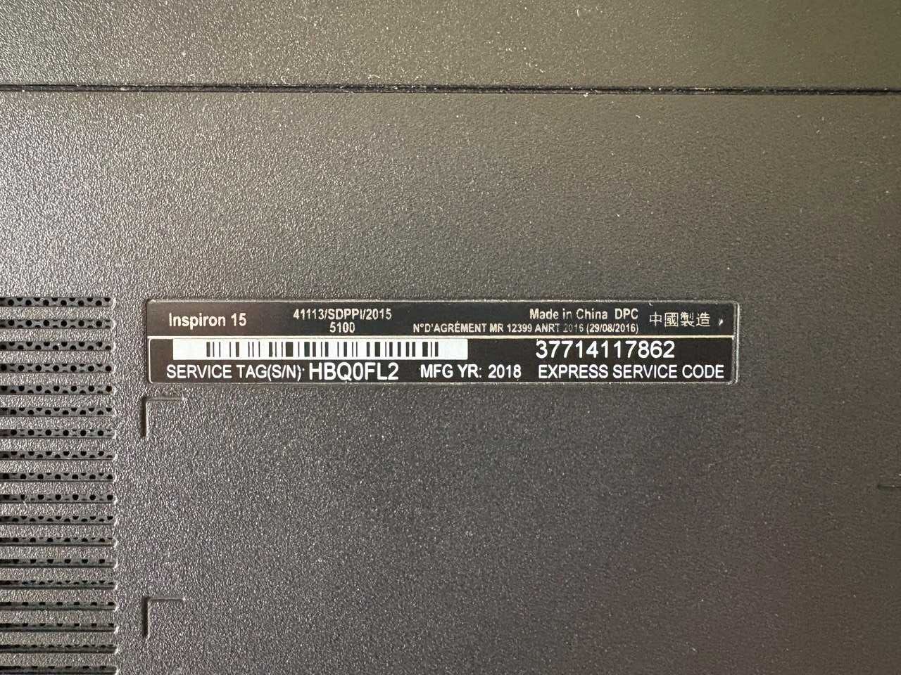 Лаптоп Dell Inspiron 15 41113