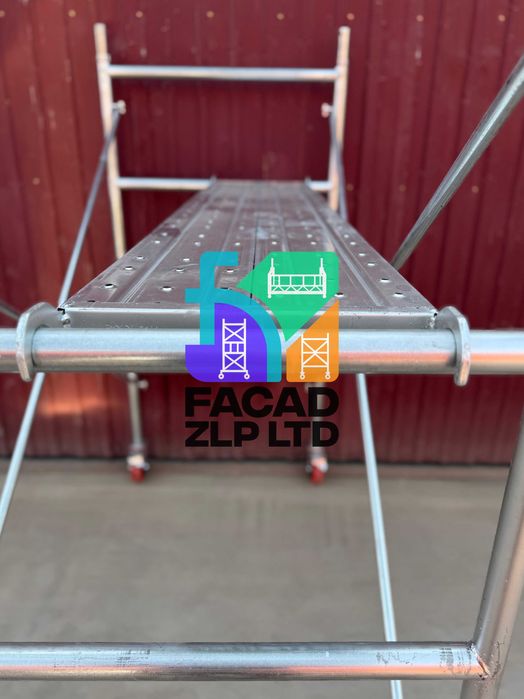 Леса строительные нержавейка, настил с колесами, импорт, завод Китай