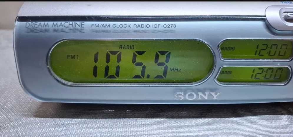 Radio cu ceas FM/AM Sony ICF-C273 original
