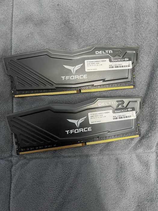 ОЗУ tforce 8gb две плашки