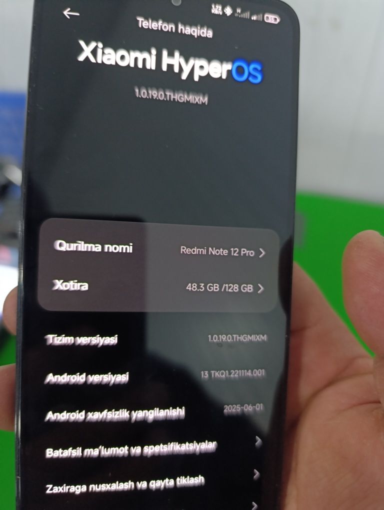 Redmi note 12 pro