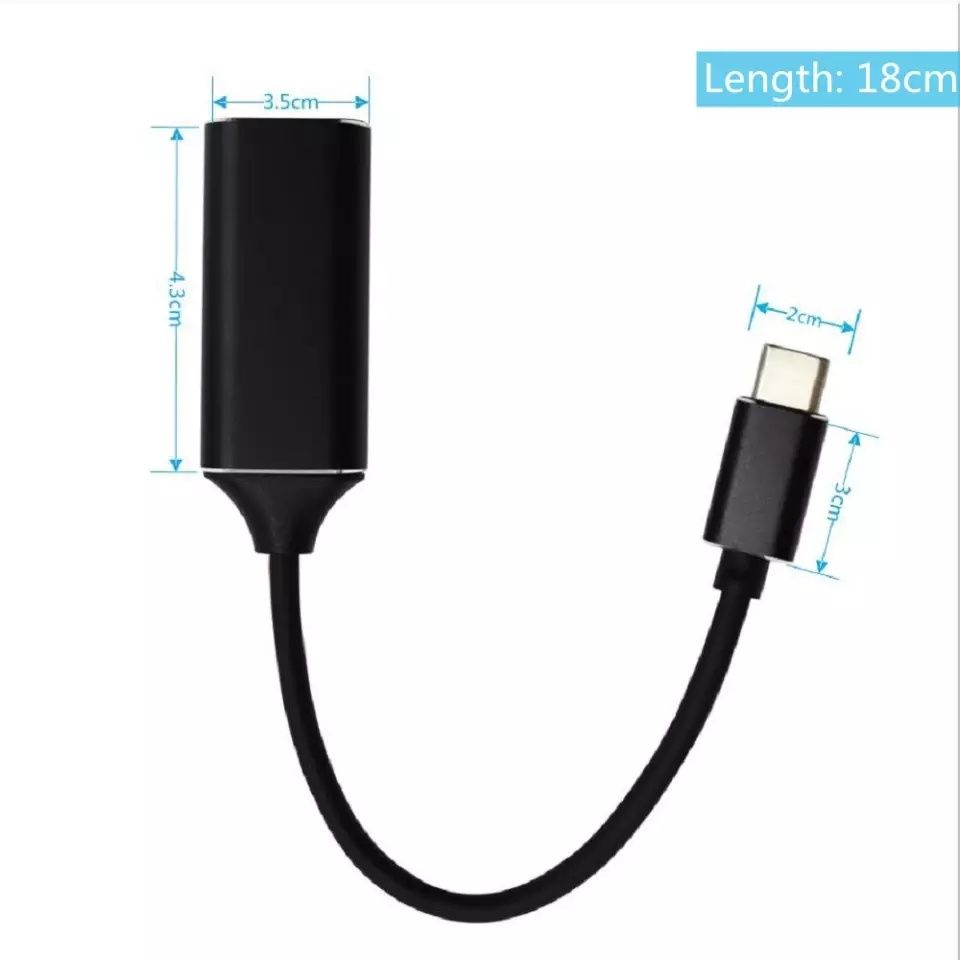 Переходник Type C (USB 3.1) на HDMI для ноутбука, MacBook