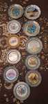 Set de 11 farfurii decorative vintage – colecție unică!