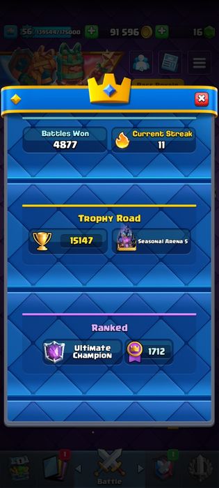 Професионална помощ и консултации за Clash Royale акаунт – Ultimate Ch