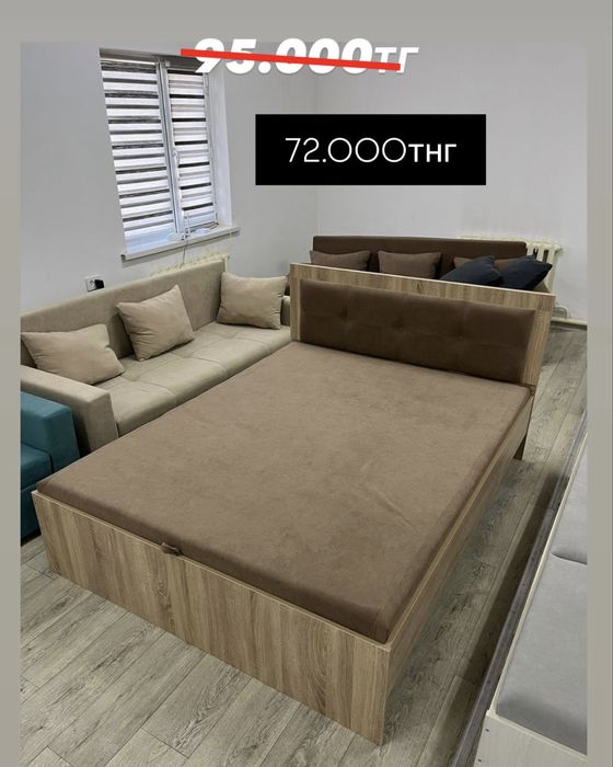 Диван с Подушкой Кровать Есть Разные Модели с Ящиком Для Хранения