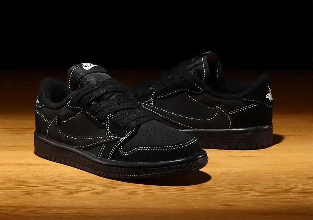 Air Jordan 1 Low x Travis Scott Black Phantom