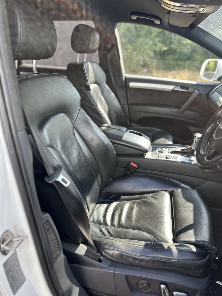 Кожен салон ауди ю7 / седалки audi q7