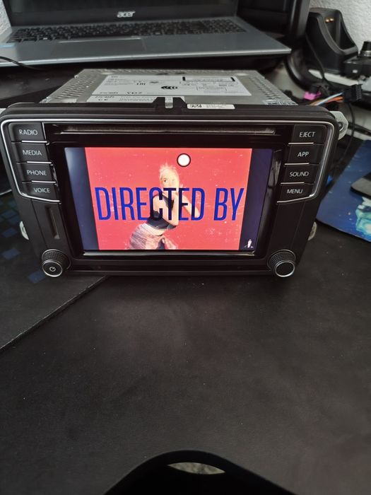 Sistem multimedia original Volkswagen MIB2 PQ cu Android Auto, CarPlay