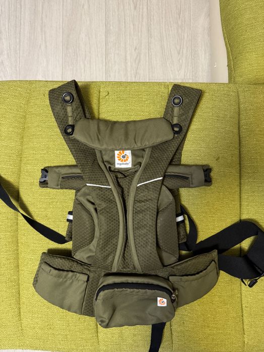 Ergobaby Omni Breeze - Olive Green, Marsupiu ergonomic