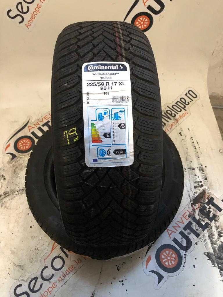 Super Anvelope Iarna Noi 2X 225/50 R17 Continental DOT 2019!!!