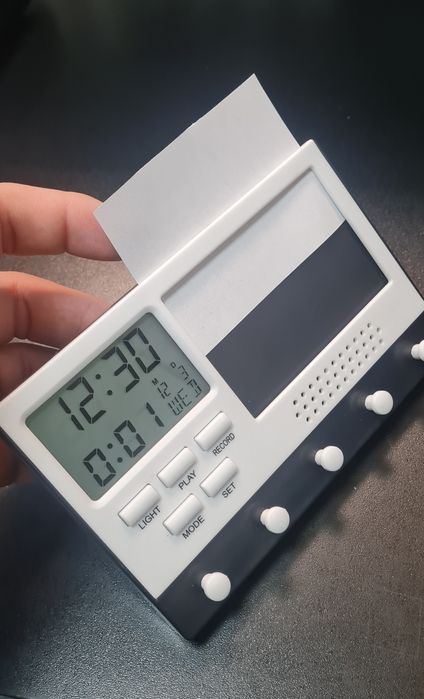 Suport chei de perete cu ceas