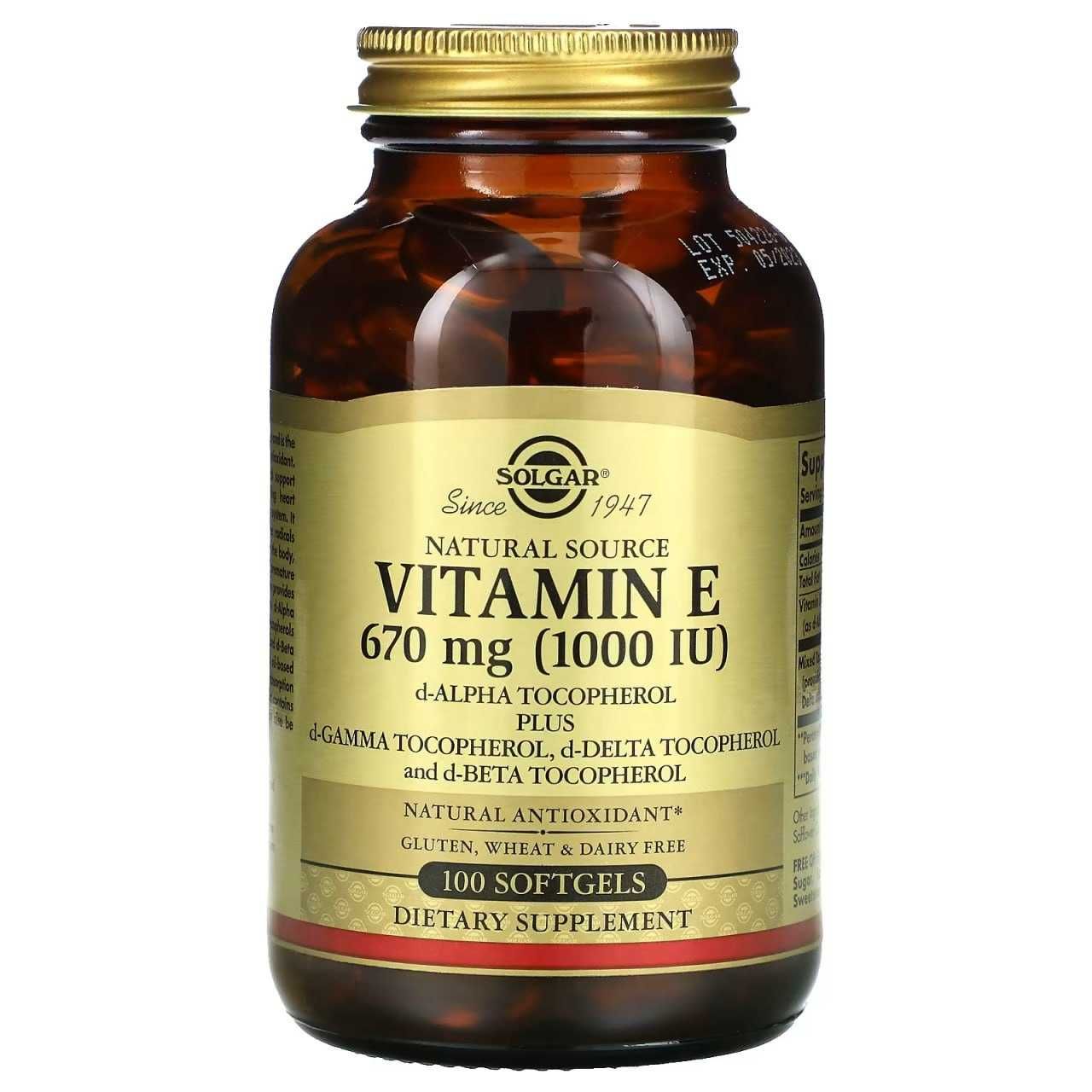 солгар витамин Е 1000 me, solgar vitamin e 1000 me