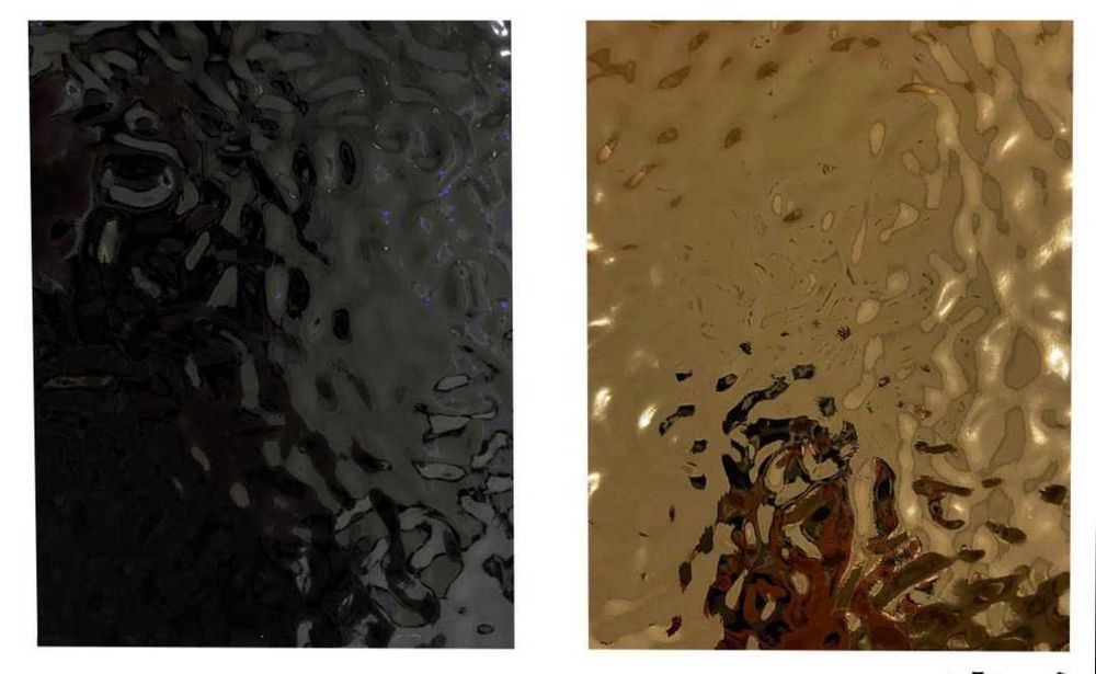 3D Стенни декоративни пвц панели от бамбук- имитация на различен метал