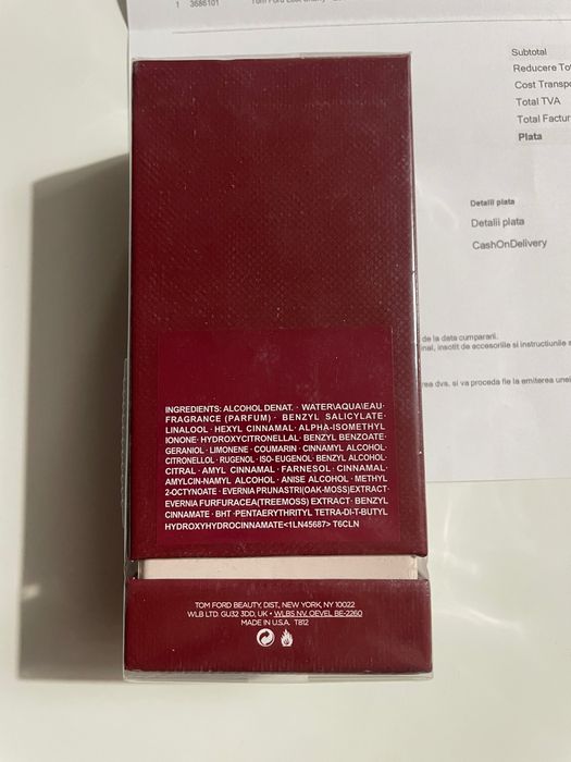 Parfum Tom Ford - Lost Cherry - 100ml