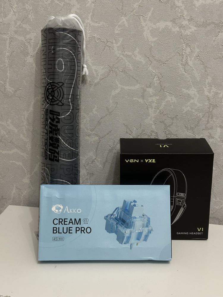 свитчи akko cream blue pro