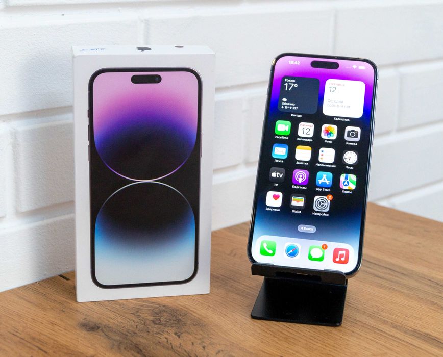 iPhone 14 Pro Max 256 GB Deep Purple Гарантия  Магазин электроники