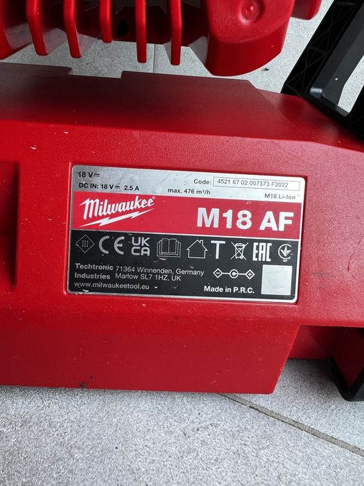 Ventilator Milwaukee