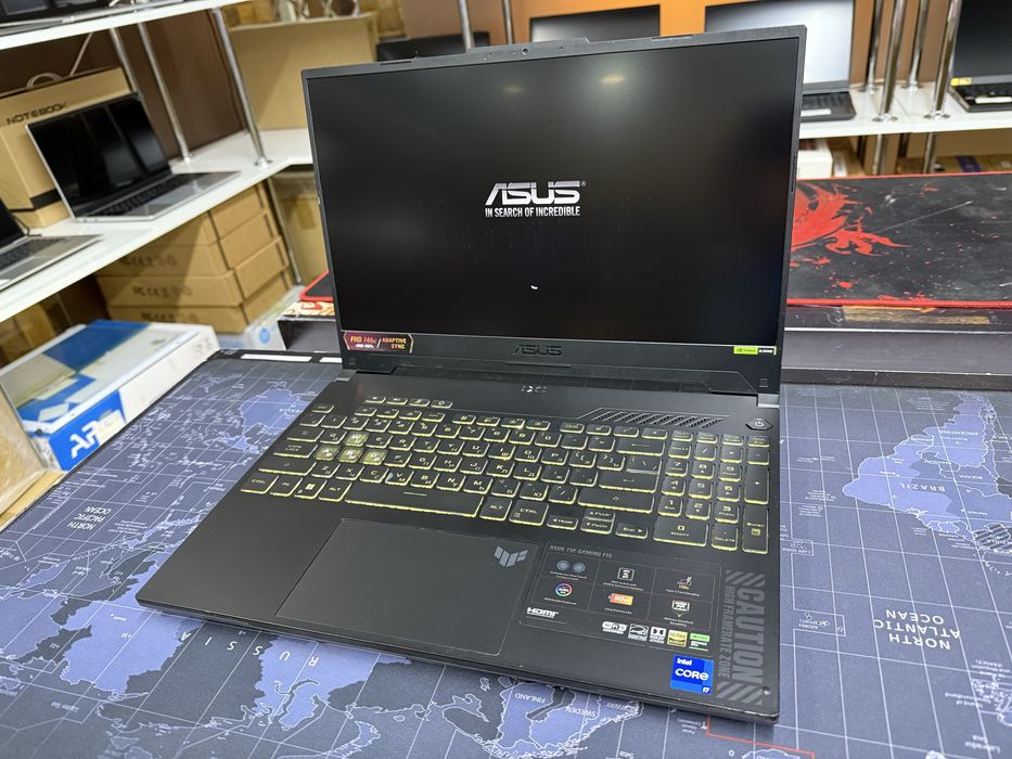 Игровой Asus TUF Gaming F15 Core i7-12700H/16Gb/1TB/RTX4050