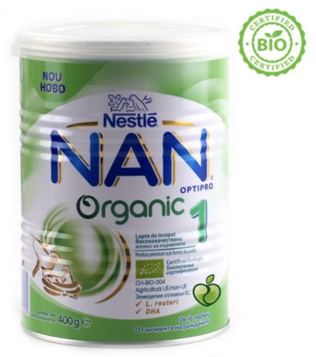 Адаптирано мляко НАН Органик Нестле NAN Organic Nestle BIO 2023