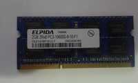Продам ОЗУ Elpida 2GB 2Rx8 DDR3