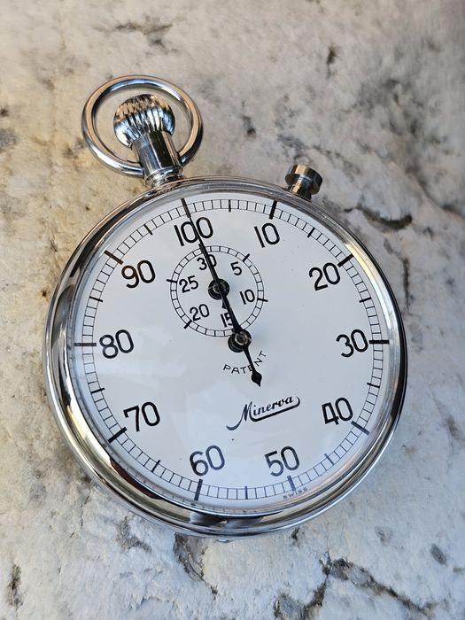 Ceas Cronometru Minerva Patent 1950 Vintage de colectie